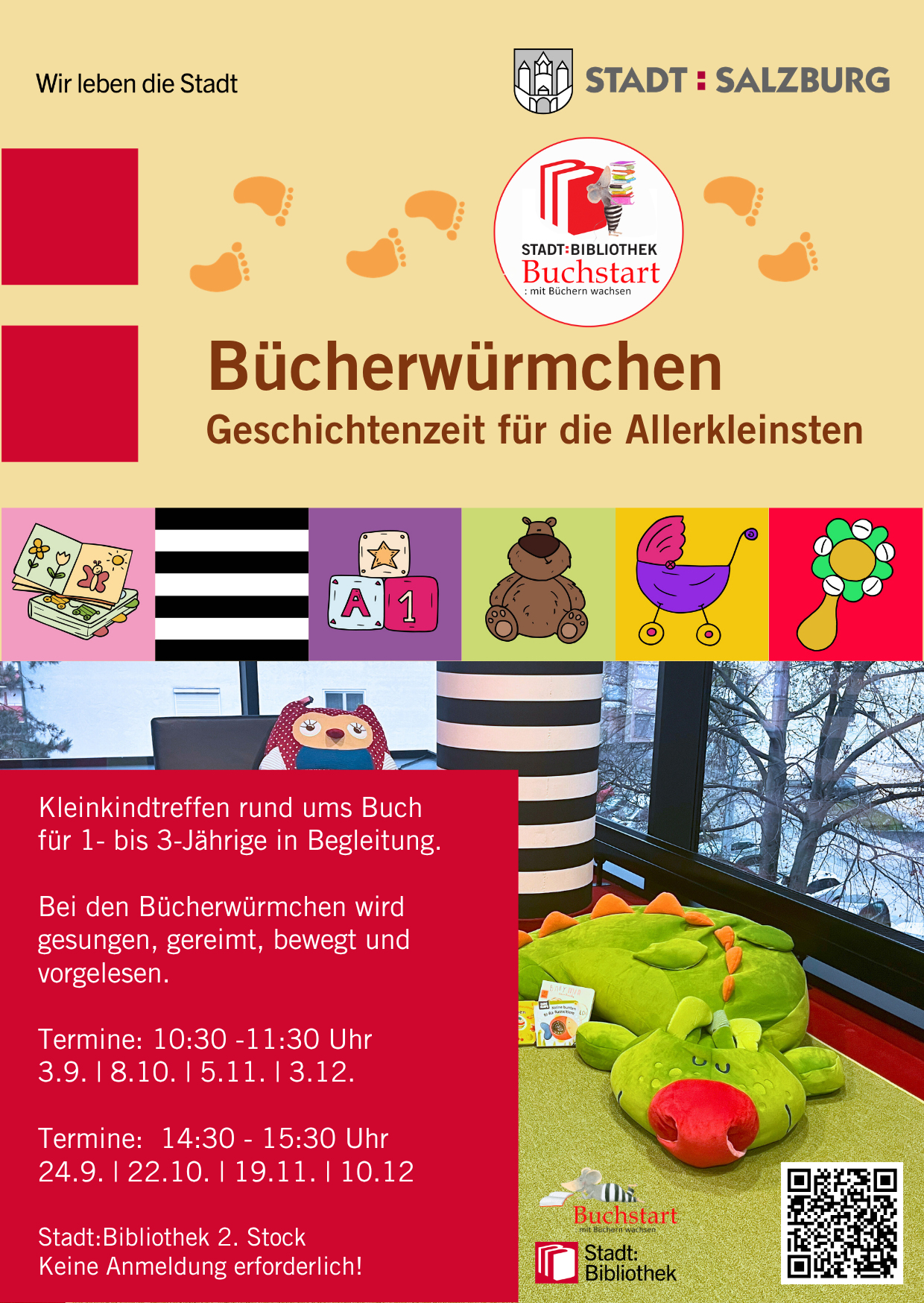 Veranstaltung Bücherwürmchen